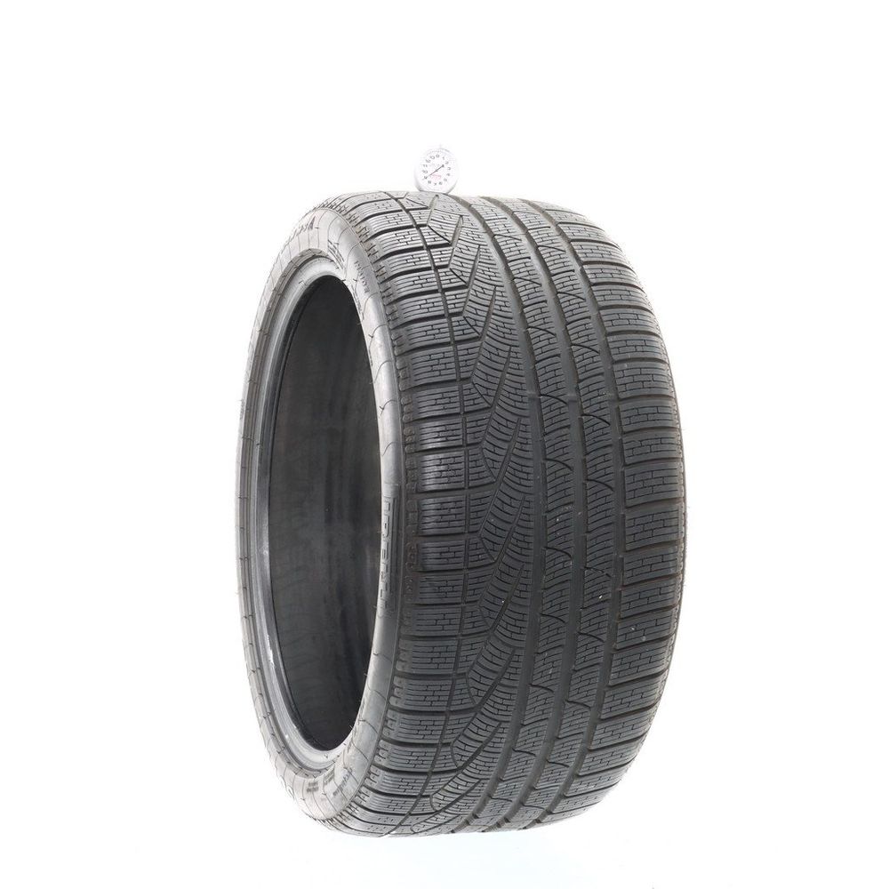 Set of (2) Used 285/35R20 Pirelli Winter 270 Sottozero Serie II 104W - 9/32 - Image 1
