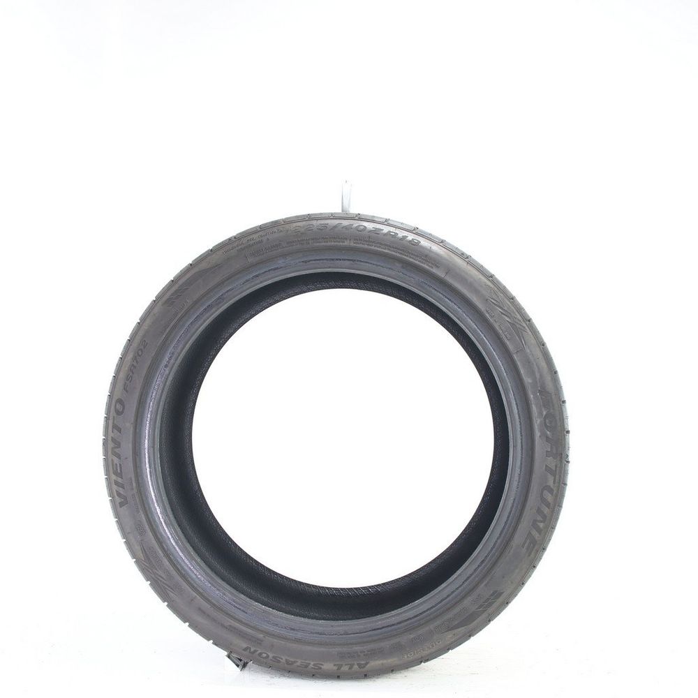 Set of (2) Used 225/40ZR18 Fortune Viento FSR702 92Y - 8.5-9/32 - Image 3