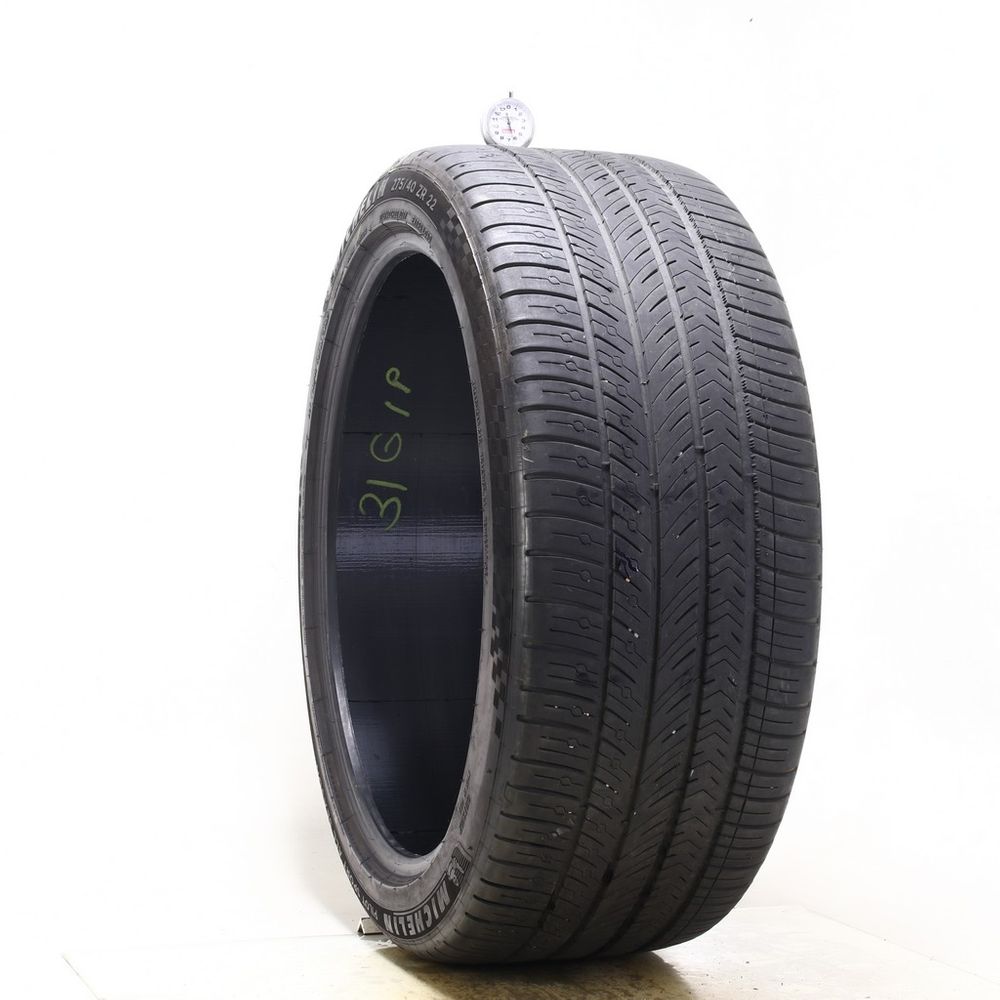 Set of (2) Used 275/40ZR22 Michelin Pilot Sport All Season 4 108Y - 6.5-7/32 - Image 1
