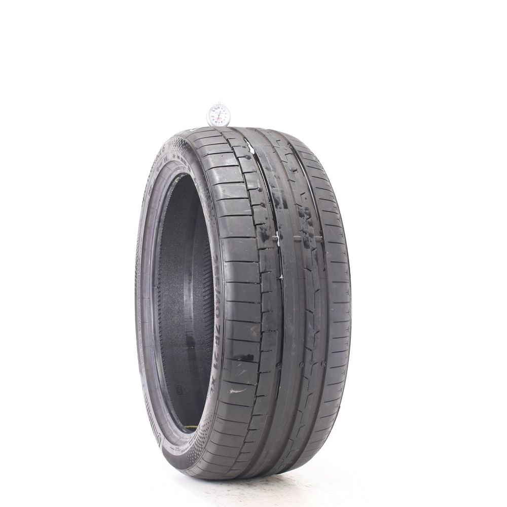 Used 255/40ZR21 Continental SportContact 6 R01 102Y - 7.5/32 - Image 1