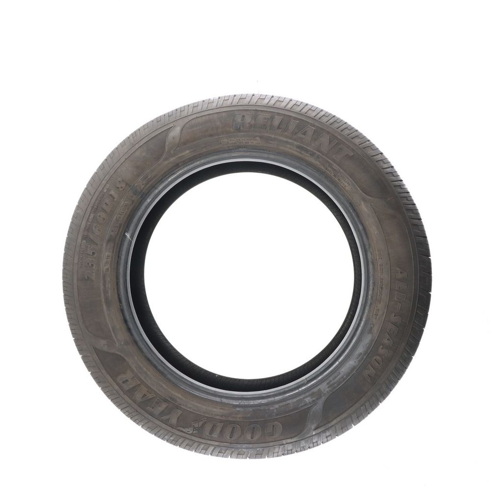 Set of (4) Used 235/60R18 Goodyear Reliant All-season 103V - 7.5/32 - Image 3