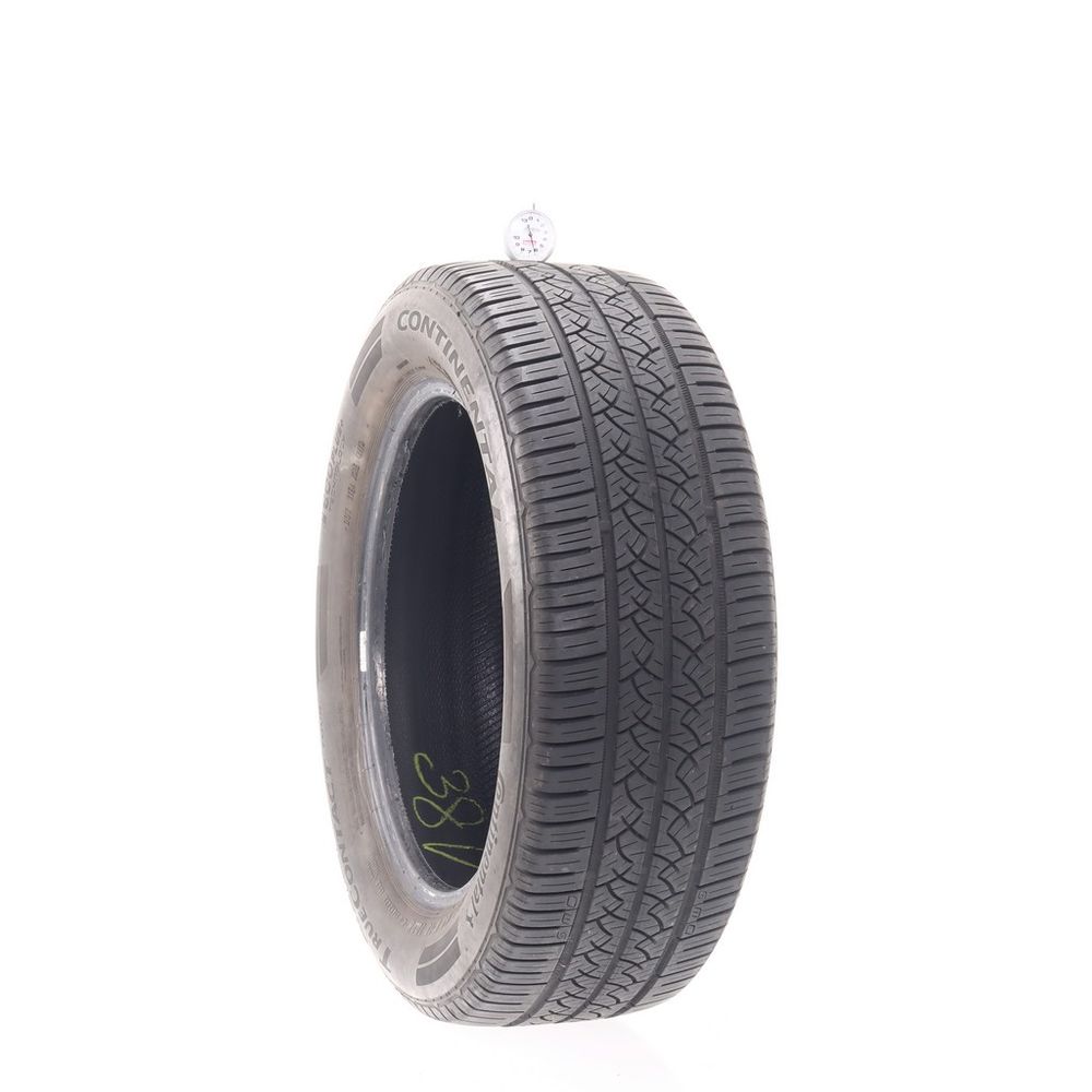 Set of (2) Used 225/60R18 Continental TrueContact Tour 100H - 6/32 - Image 1