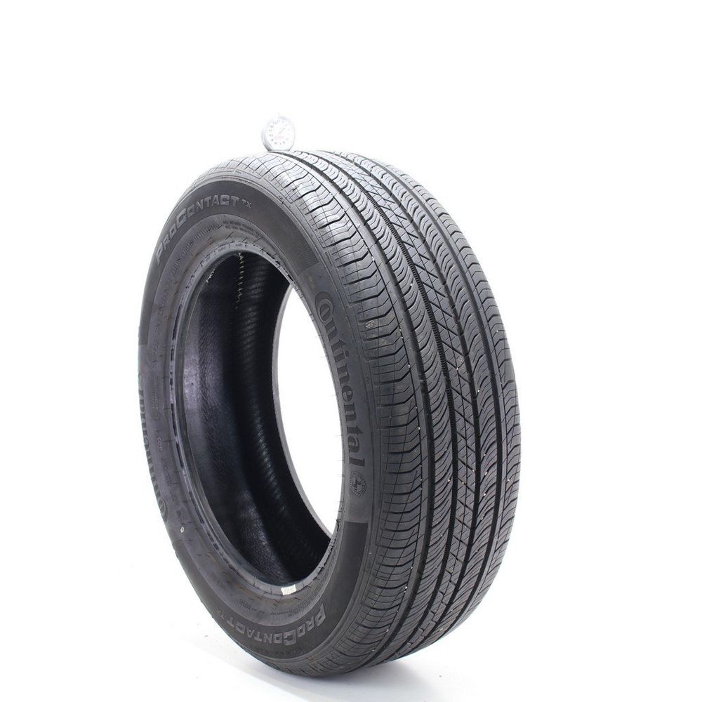 Used 225/60R18 Continental ProContact TX 100H - 9/32 - Image 1