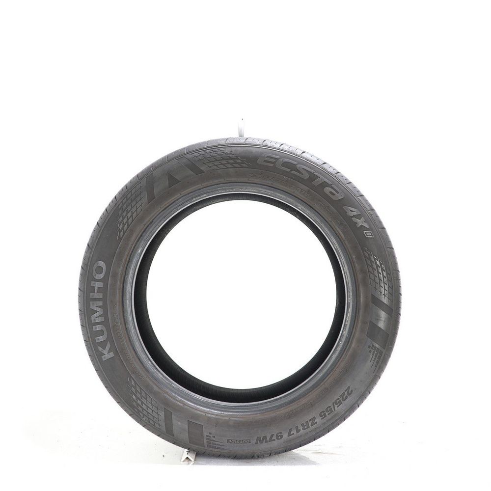 Set of (2) Used 225/55ZR17 Kumho Ecsta 4X II 97W - 8-8.5/32 - Image 6