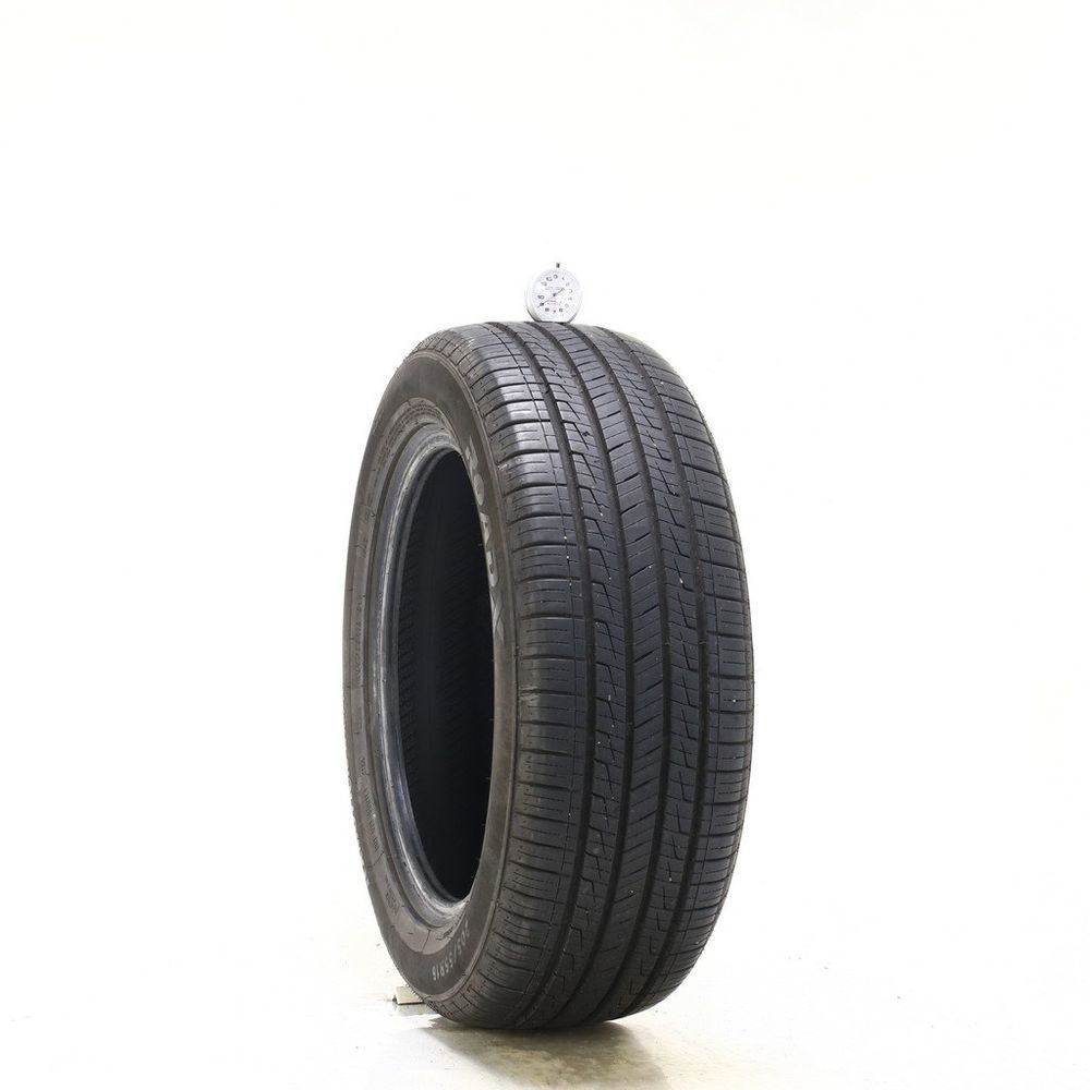 Set of (4) Used 205/55R16 RoadX RXMotion MX440 91V - 9/32 - Image 1