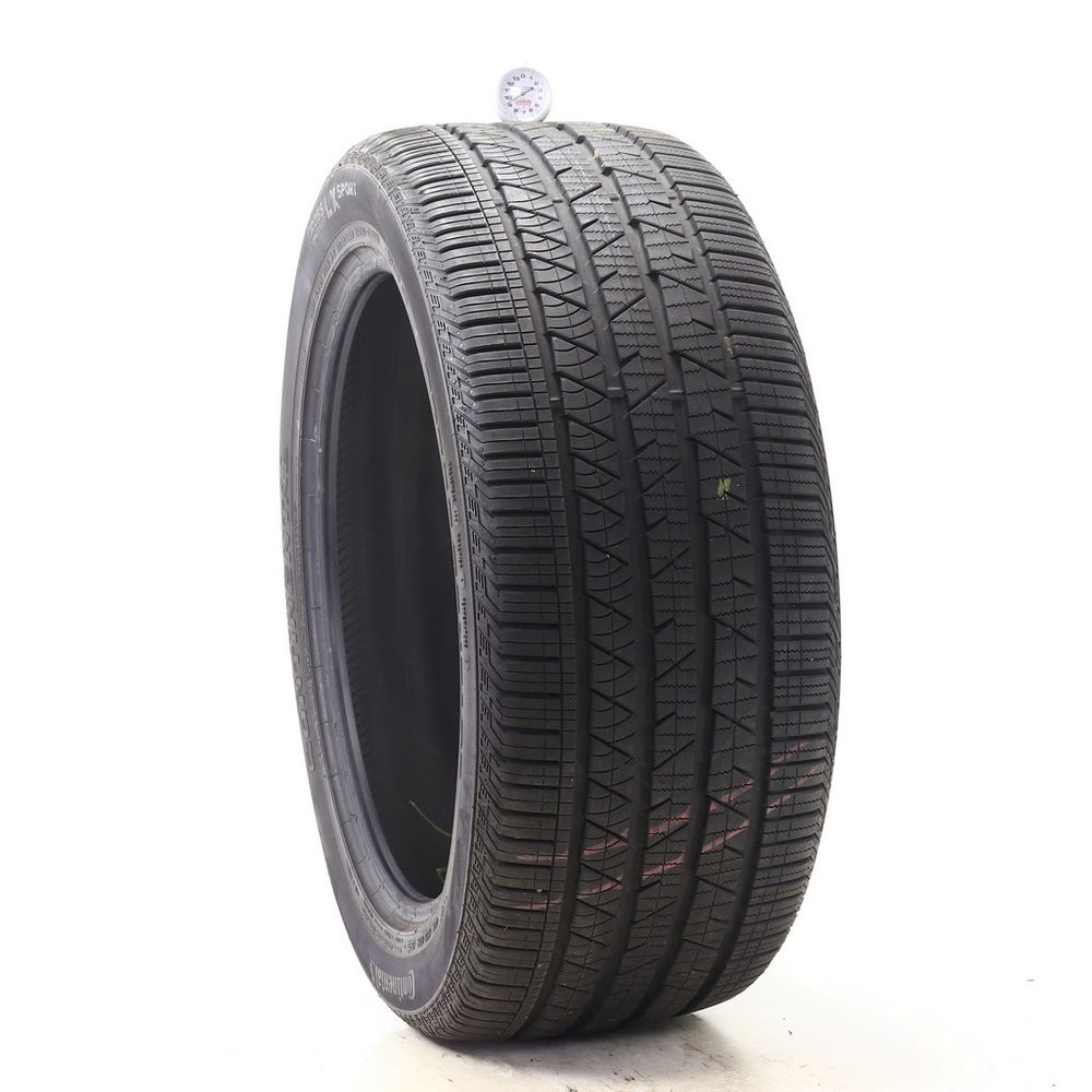 Set of (2) Used 285/45R21 Continental CrossContact LX Sport AO 113H - 9.5-10/32 - Image 1