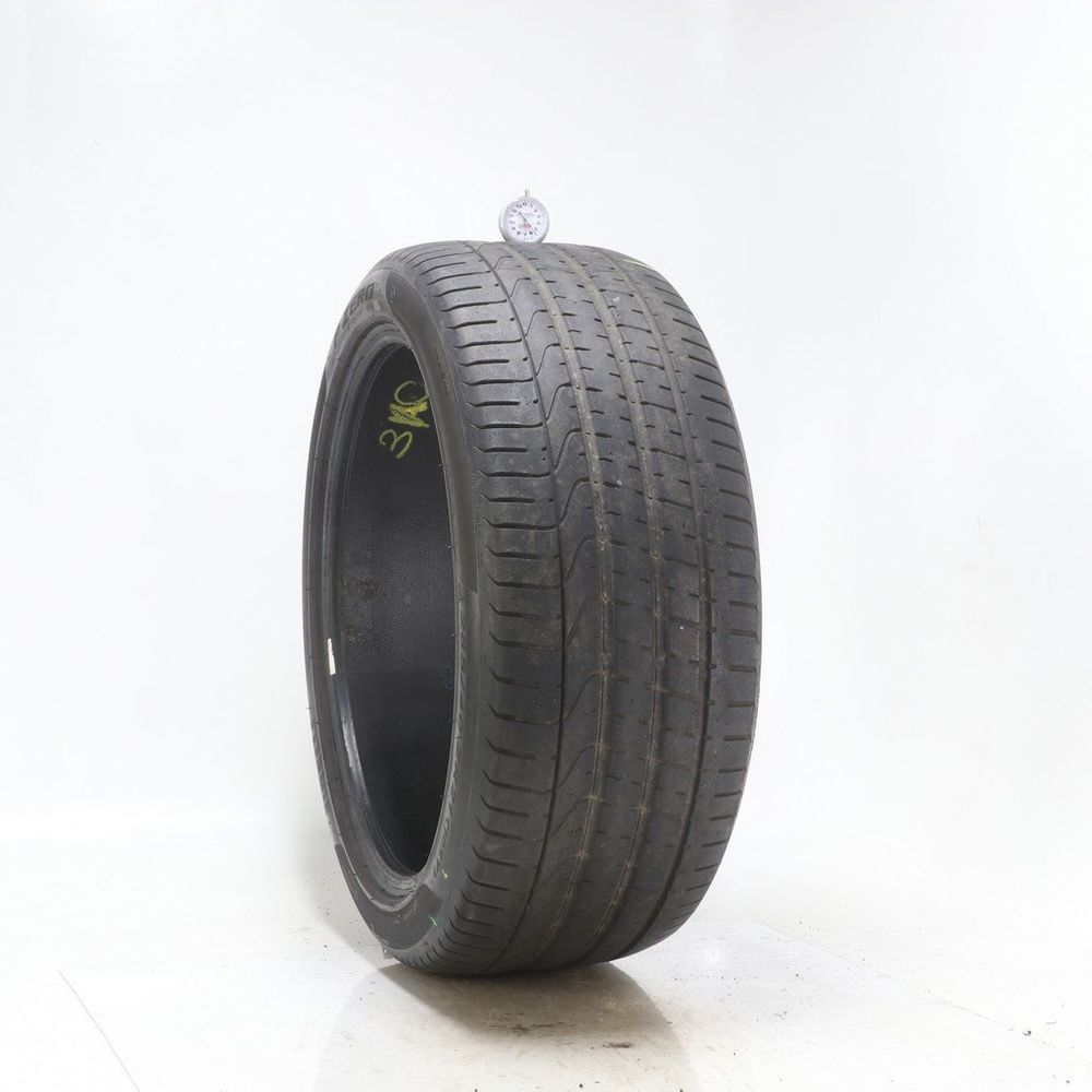 Set of (2) Used 265/40ZR21 Pirelli P Zero MO1 105Y - 5.5/32 - Image 1