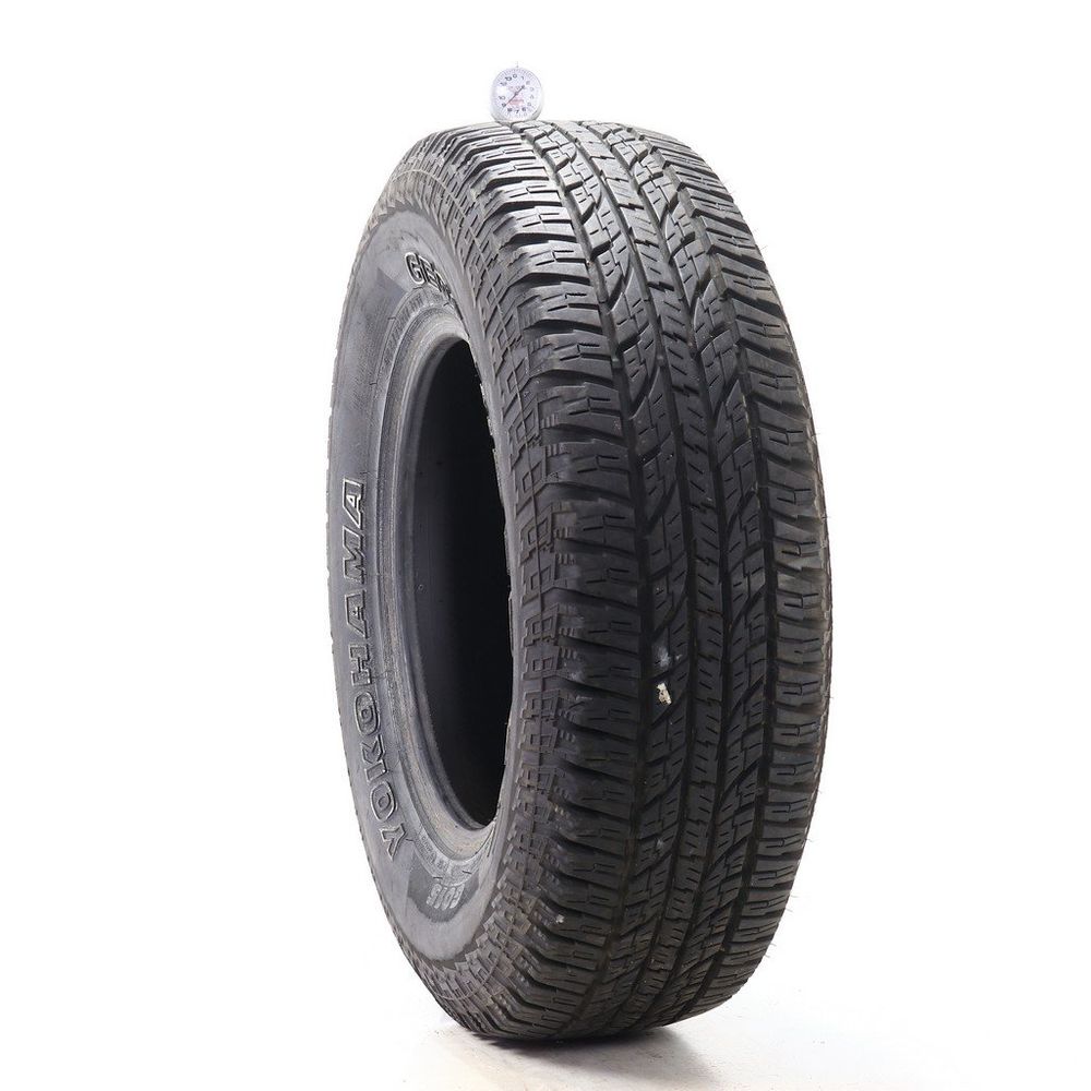 Set of (2) Used 255/75R17 Yokohama Geolandar A/T G015 113T - 8.5-9/32 - Image 1