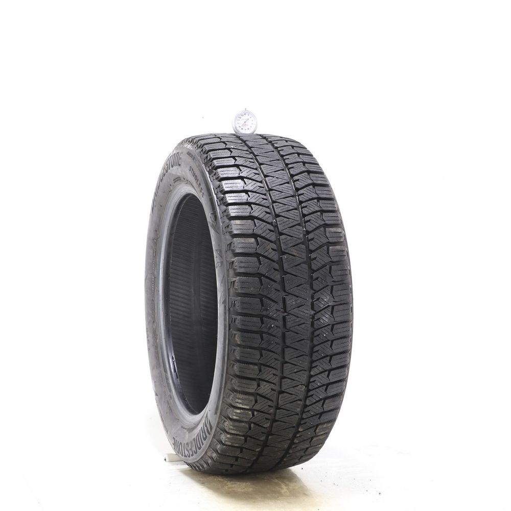 Set of (2) Used 225/55R17 Bridgestone Blizzak WS90 Studless 97H - 8-8.5/32 - Image 4