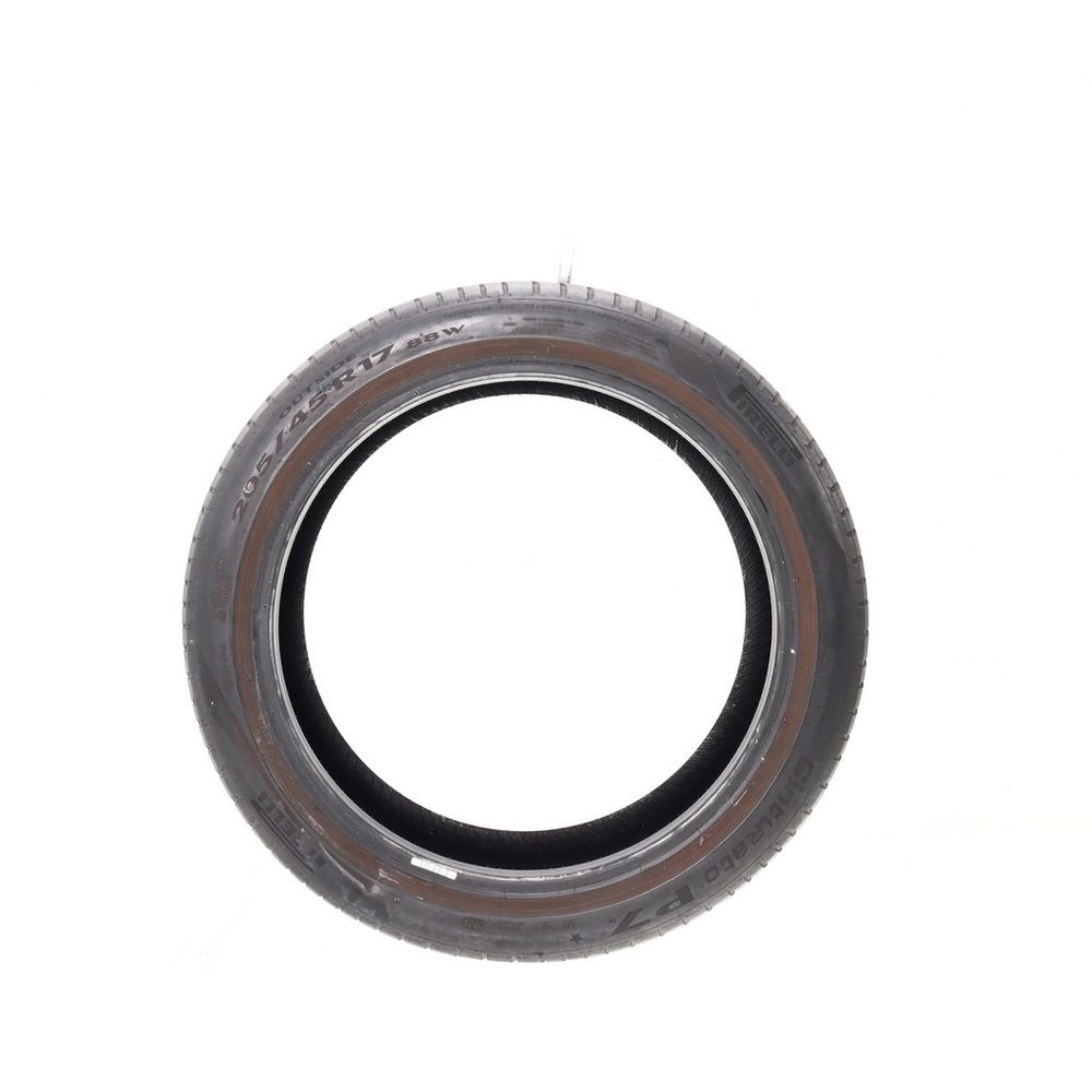 Set of (2) Used 205/45R17 Pirelli Cinturato P7 88W - 5.5-7/32 - Image 3