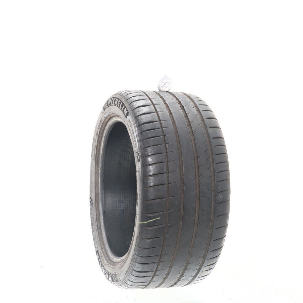 Used 285/40ZR18 Michelin Pilot Sport 4 S 105Y - 8.5/32 - Image 1