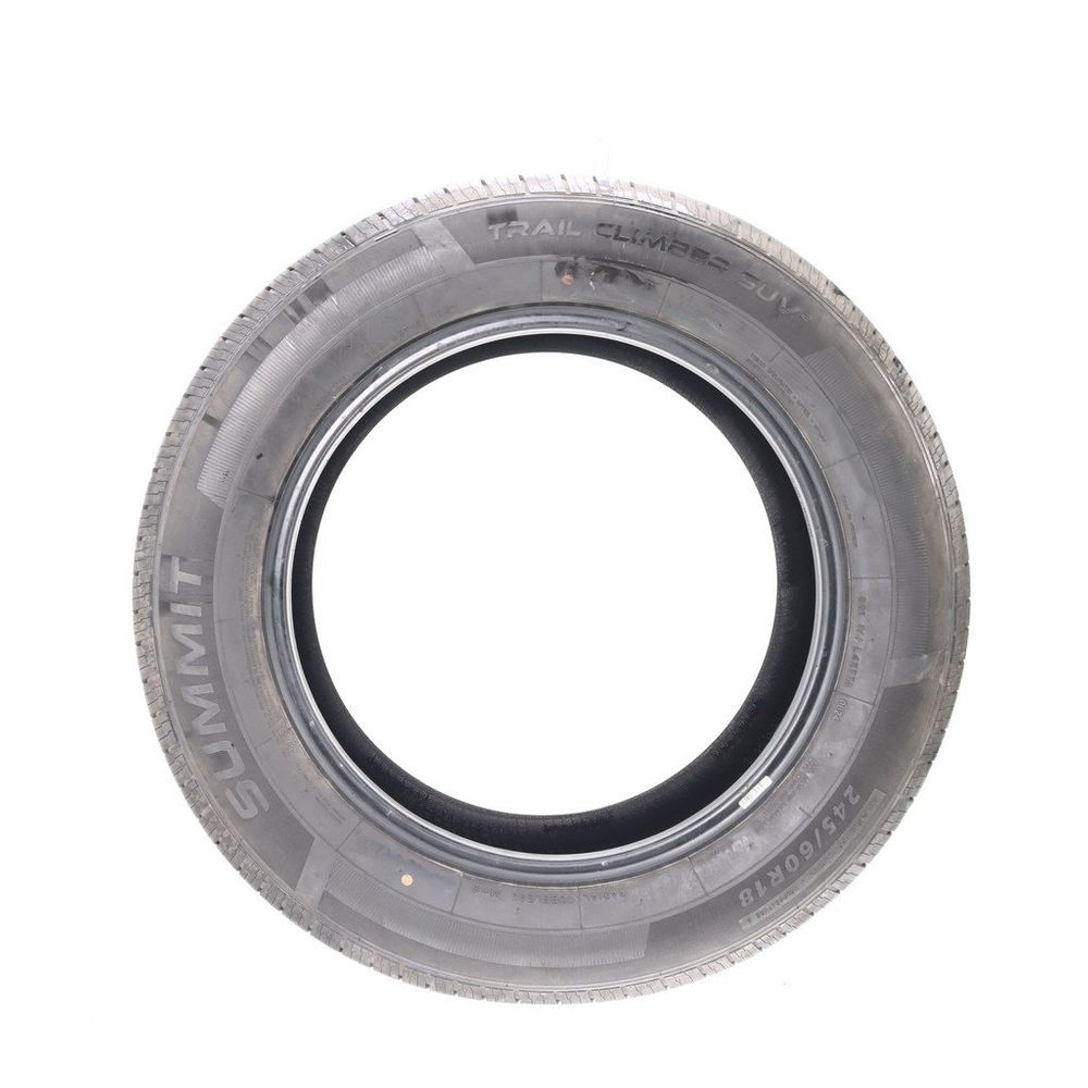 Set of (2) Used 245/60R18 Summit Trail Climber SUV2 105H - 8.5-9/32 - Image 3