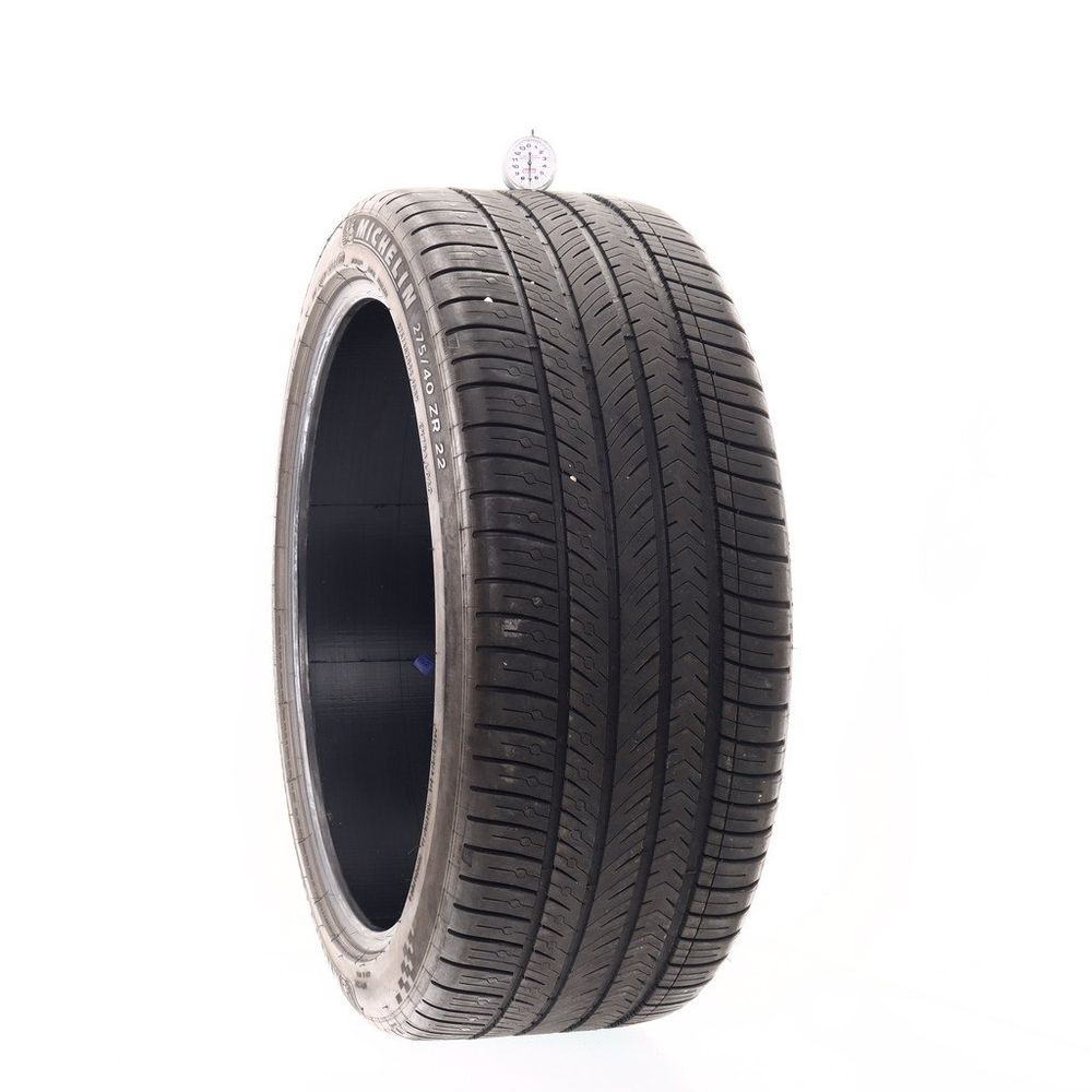 Set of (2) Used 275/40ZR22 Michelin Pilot Sport All Season 4 108Y - 7-7.5/32 - Image 1