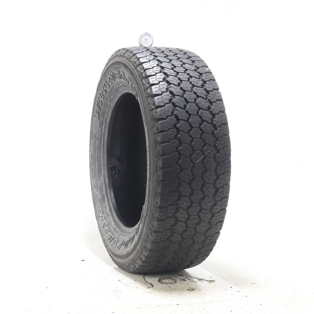 Set of (2) Used 265/60R18 Goodyear Wrangler All-Terrain Adventure Kevlar 110T - 10.5-11.5/32 - Image 1