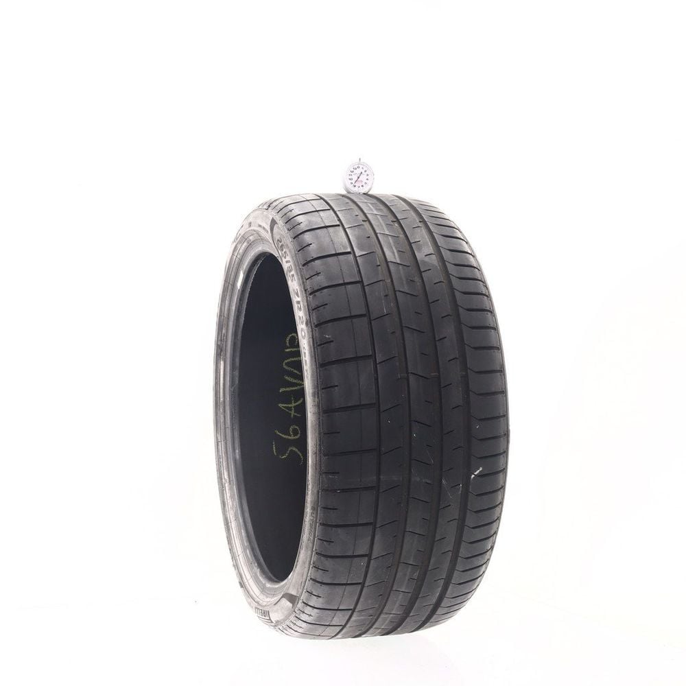 Set of (2) Used 265/35ZR20 Pirelli P Zero PZ4 N1 95Y - 8-9/32 - Image 1