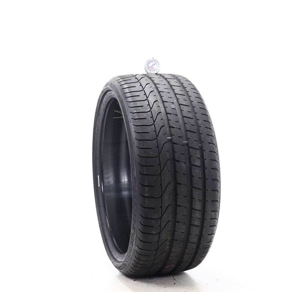 Set of (2) Used 255/30ZR20 Pirelli P Zero R01 92Y - 9/32 - Image 1
