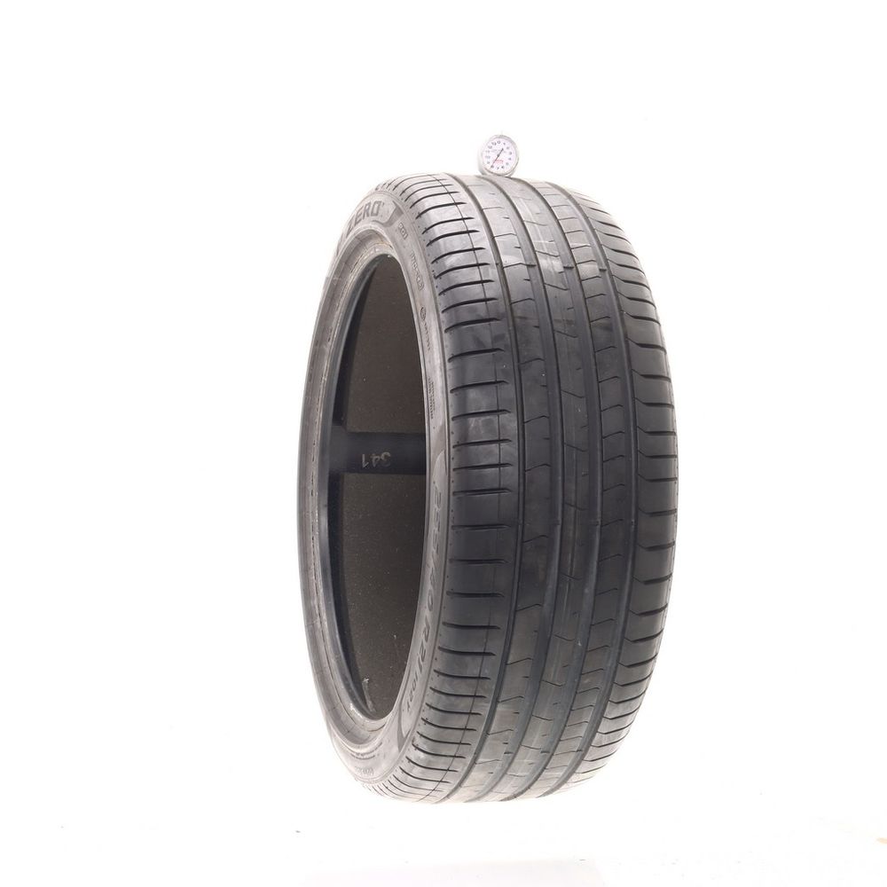 Set of (2) Used 255/40R21 Pirelli P Zero PZ4 R01 PNCS 102Y - 6.5-8/32 - Image 4