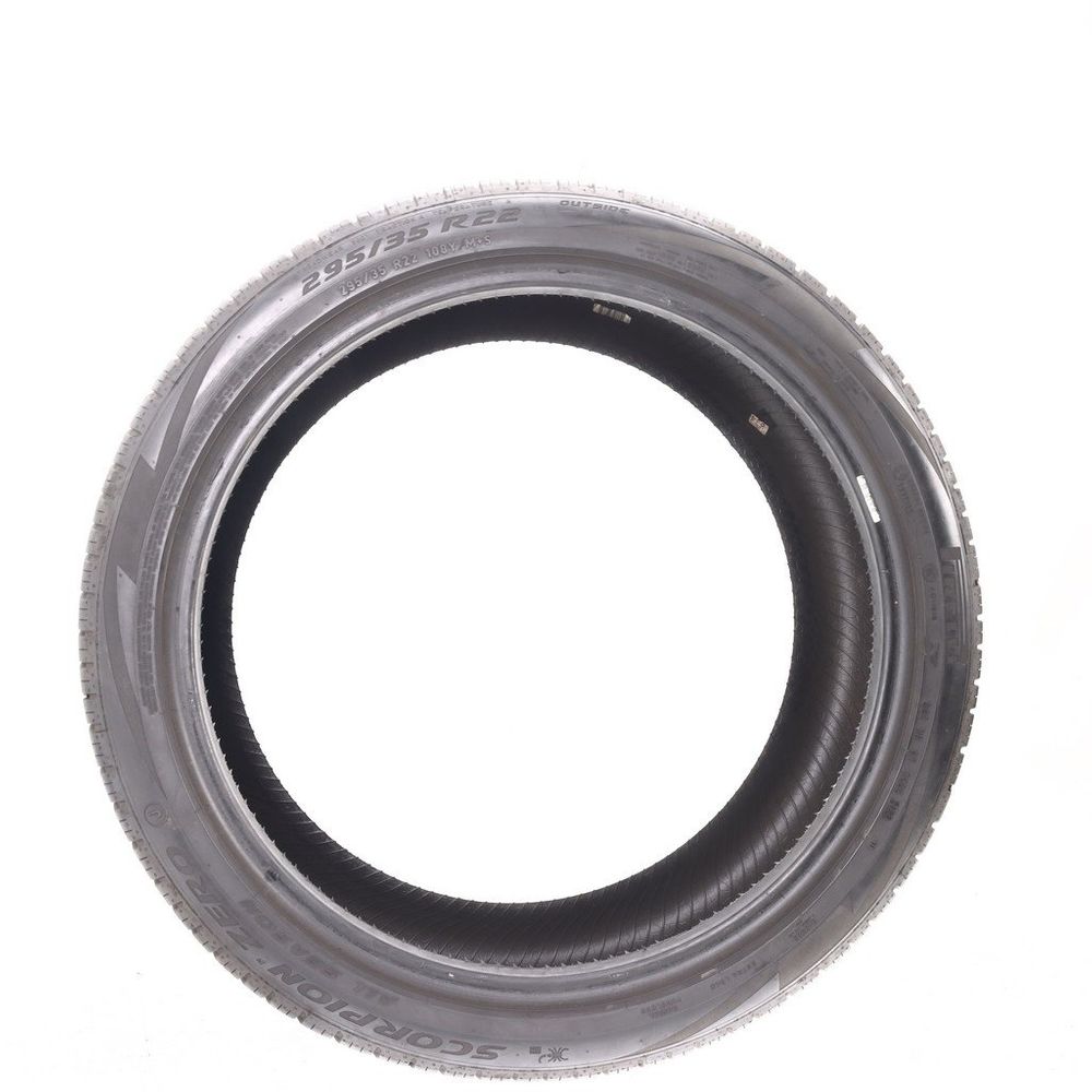 Set of (4) Used 295/35R22 Pirelli Scorpion Zero J 108Y - 6-7/32 - Image 6