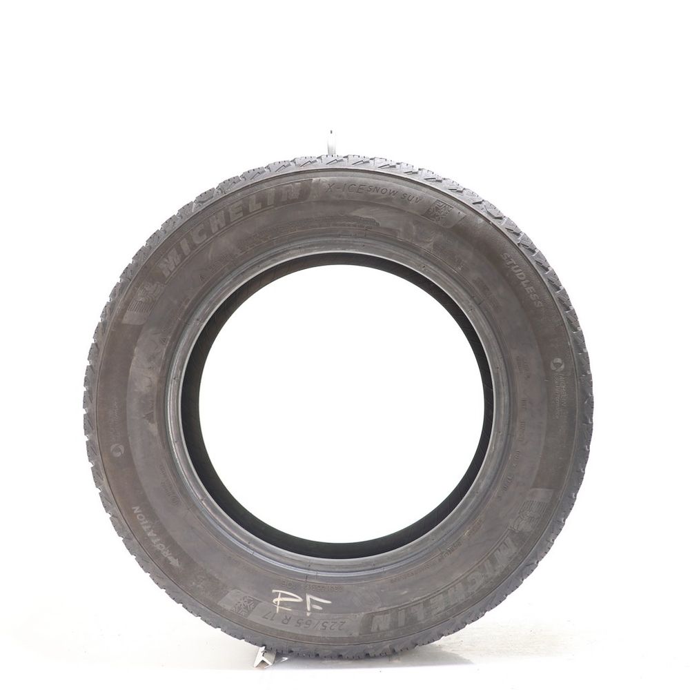 Set of (2) Used 225/65R17 Michelin X-Ice Snow SUV 106T - 5.5-6.5/32 - Image 3