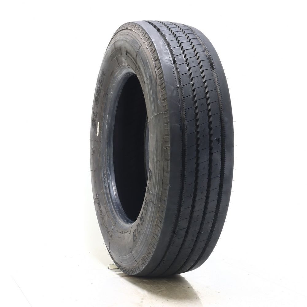 Set of (2) Used 245/70R19.5 Samson GL283A 135/133M - 17/32 - Image 1