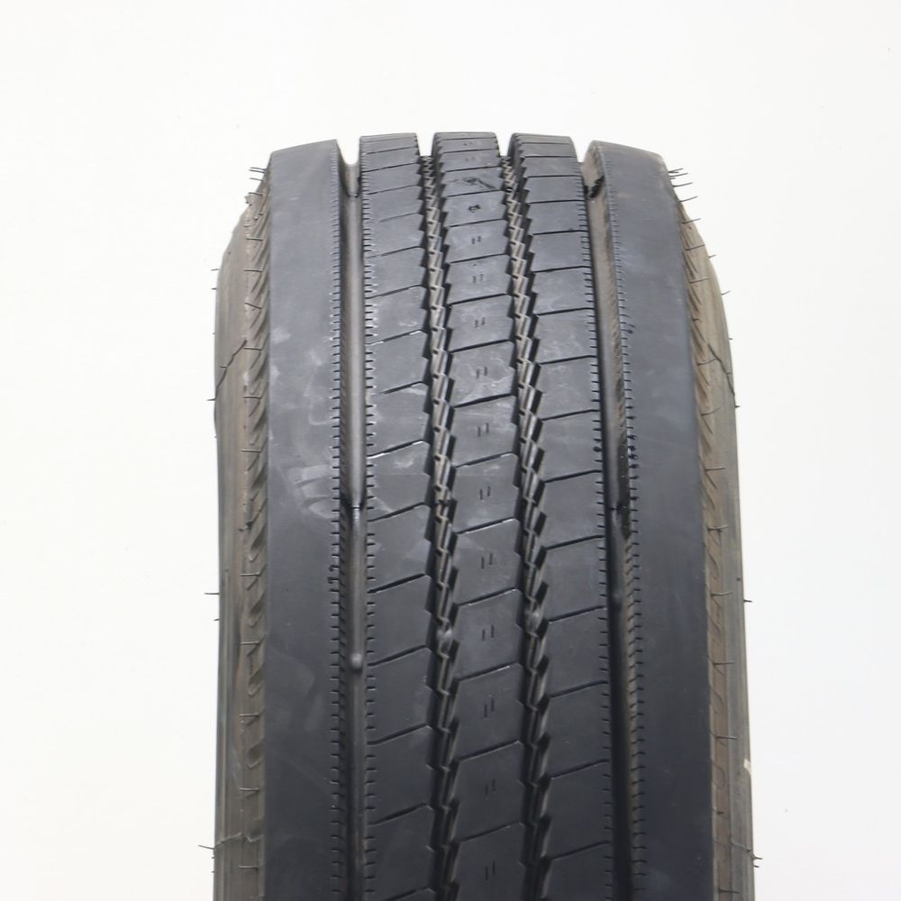 Set of (2) Used 245/70R19.5 Samson GL283A 135/133M - 17/32 - Image 2