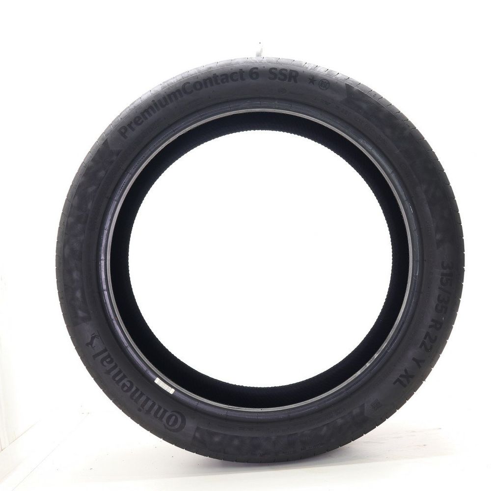 Set of (2) Used 315/35R22 Continental PremiumContact 6 SSR 111Y - 7-8.5/32 - Image 6
