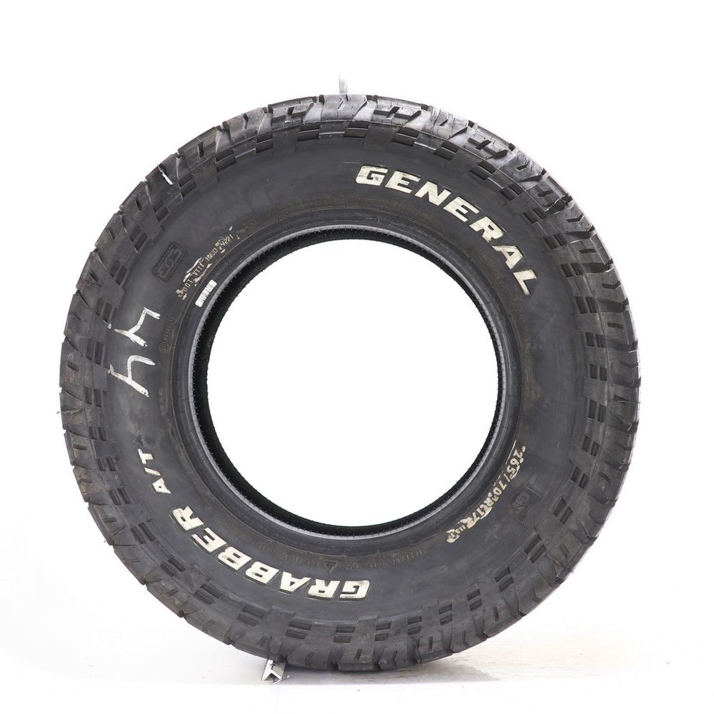 Set of (2) Used 265/70R17 General Grabber ATX 115T - 12.5-13.5/32 - Image 6