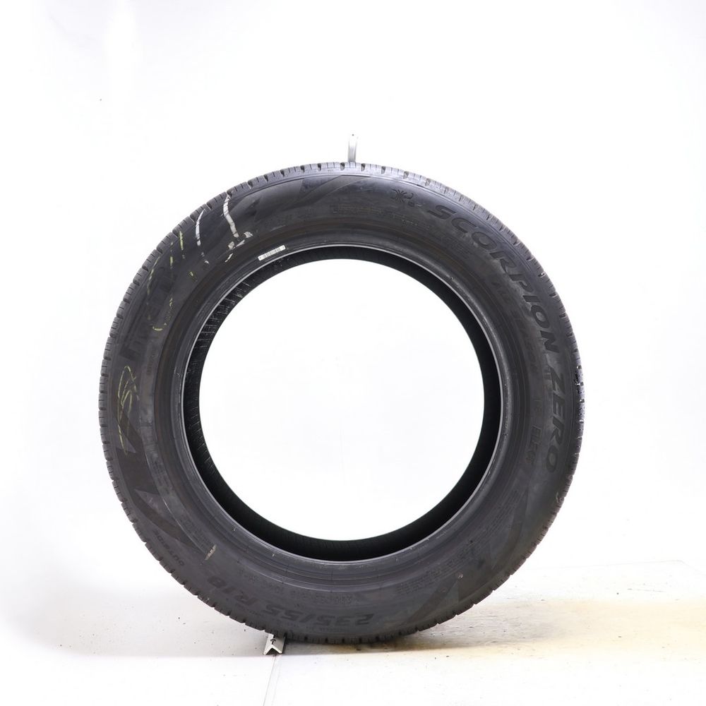 Set of (2) Used 235/55R18 Pirelli Scorpion Zero MOE Run Flat ELECT 104T - 8-9/32 - Image 6