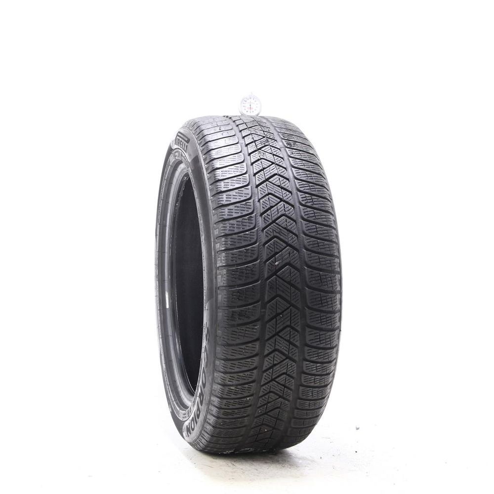 Set of (2) Used 255/50R19 Pirelli Scorpion Winter Run Flat 107V - 5.5-6.5/32 - Image 4