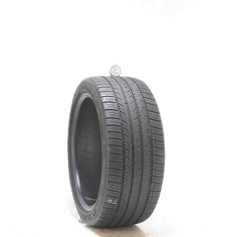 Set of (2) Used 235/40ZR18 Michelin Pilot Sport All Season 4 95Y - 6-7/32 - Image 1