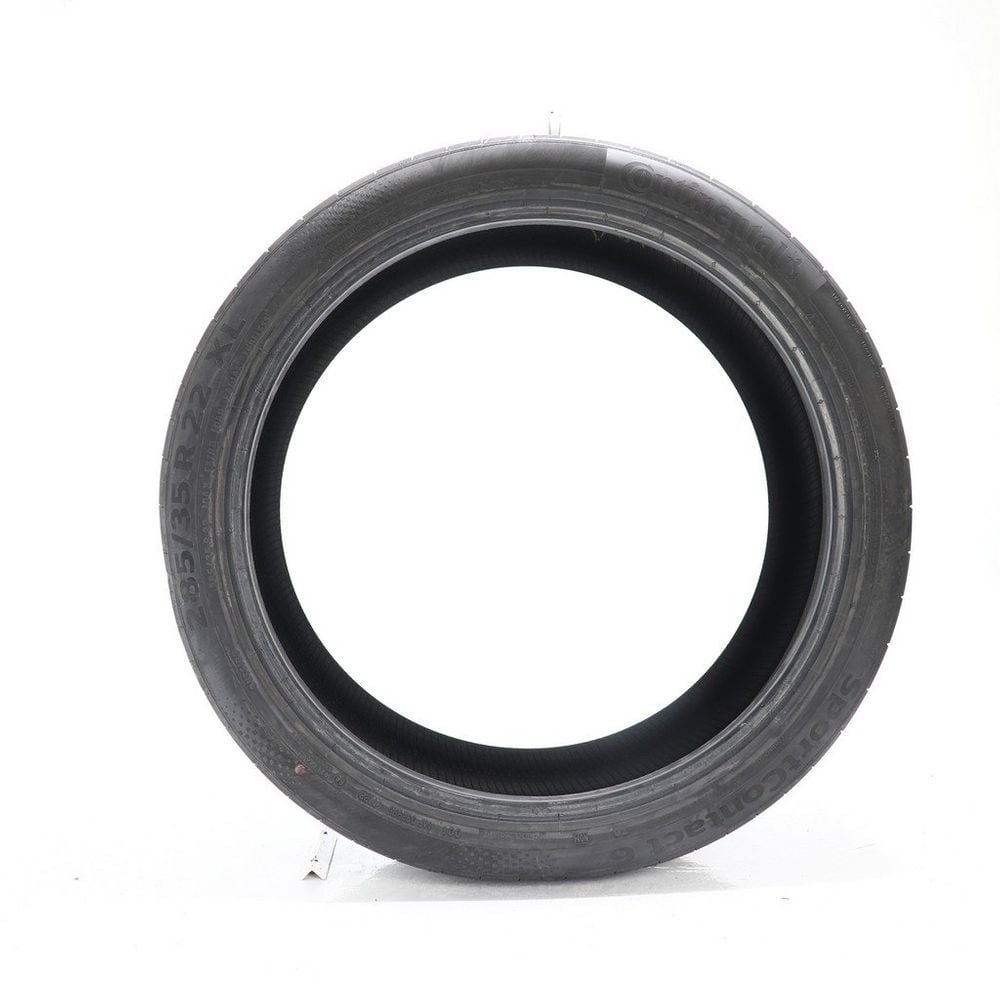 Used 285/35R22 Continental SportContact 6 TO ContiSilent 106Y - 9/32 - Image 3