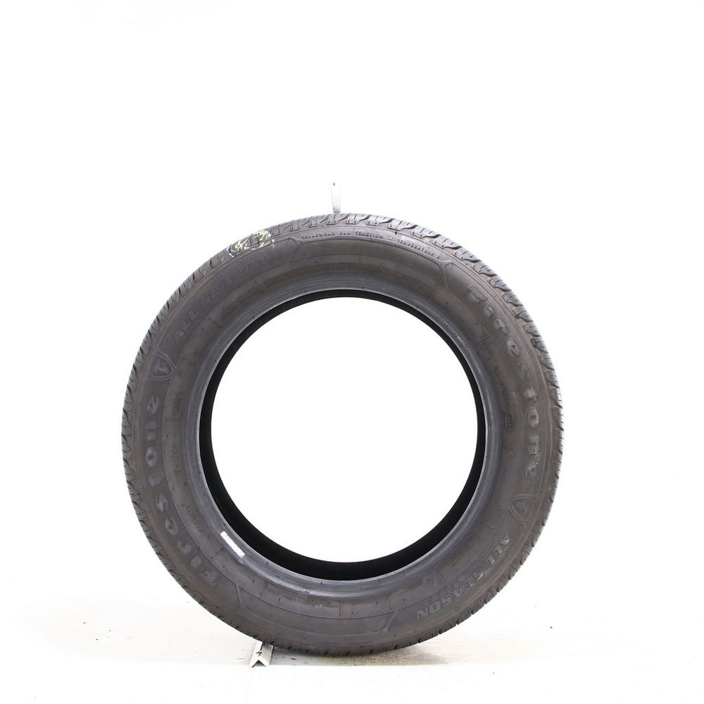 Set of (4) Used 205/55R16 Firestone All Season (Firestone) 91H - 9/32 - Image 3