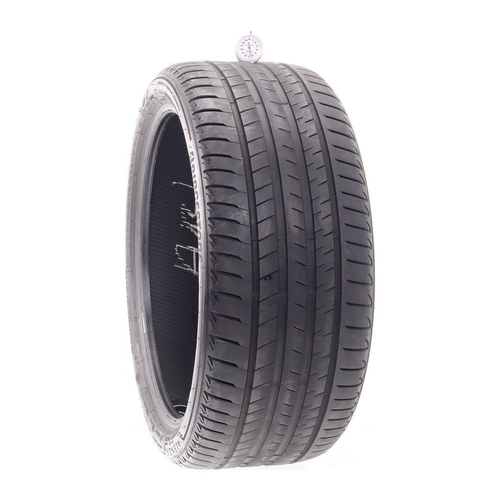 Set of (4) Used 275/35R21 Bridgestone Alenza 001 RFT 103Y - 6.5/32 - Image 1