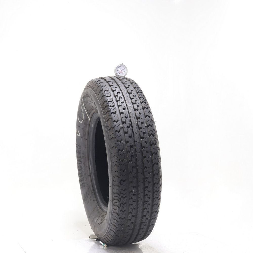 Set of (2) Used ST 205/75R14 Hercules Power ST2 100/96L C - 8.5/32 - Image 1