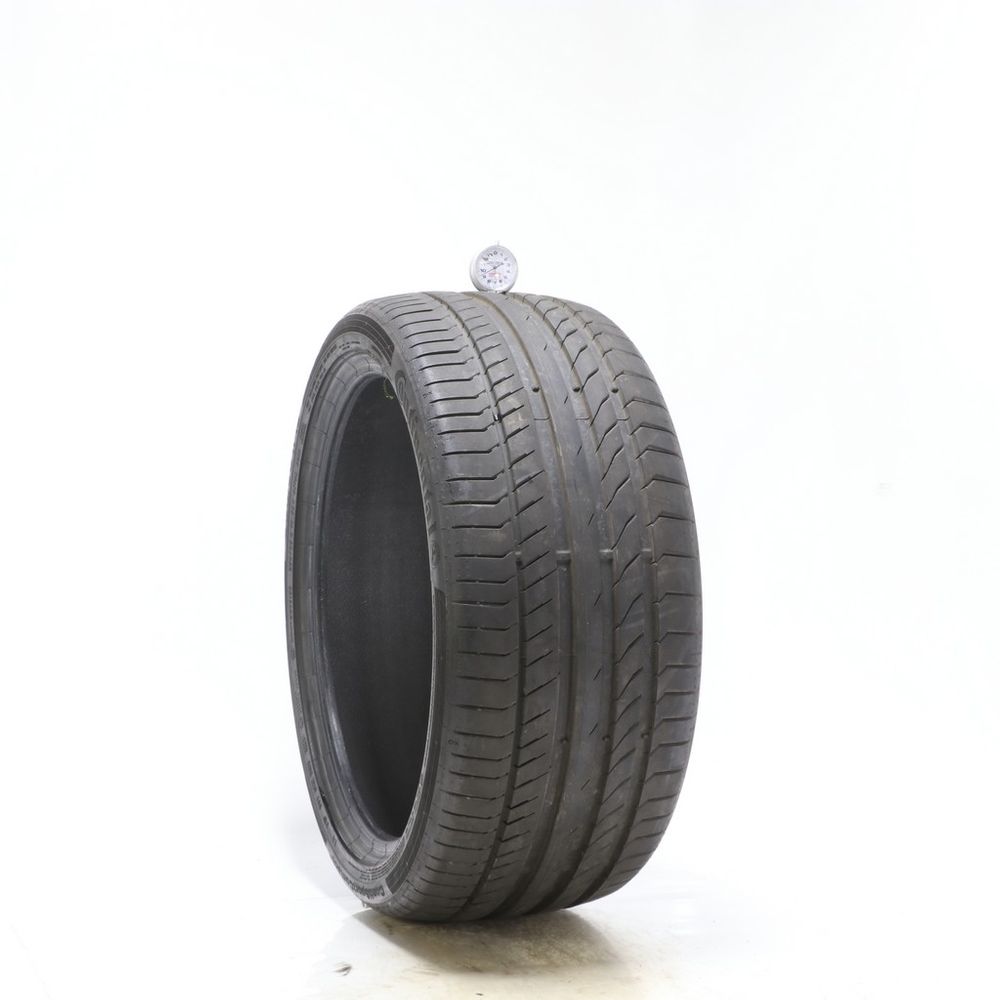 Used 255/35R19 Continental ContiSportContact 5P AO 96Y - 9.5/32 - Image 1