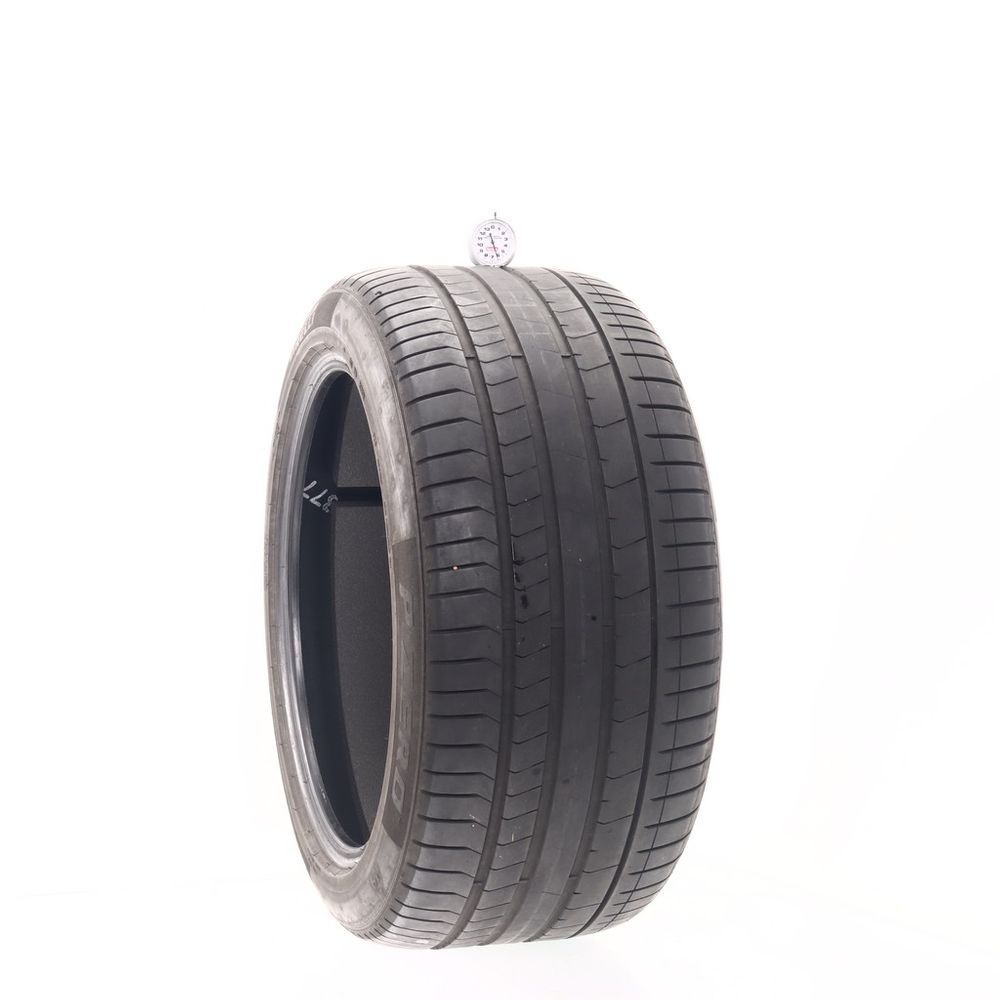 Set of (2) Used 285/40R19 Pirelli P Zero PZ4 TO Elect PNCS 107Y - 6/32 - Image 1