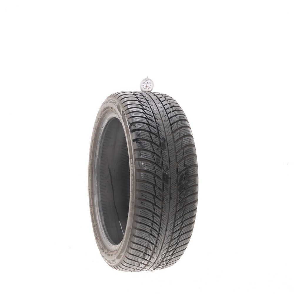 Used 225/45R18 Bridgestone Blizzak LM-001 RFT 91H - 7/32 - Image 1