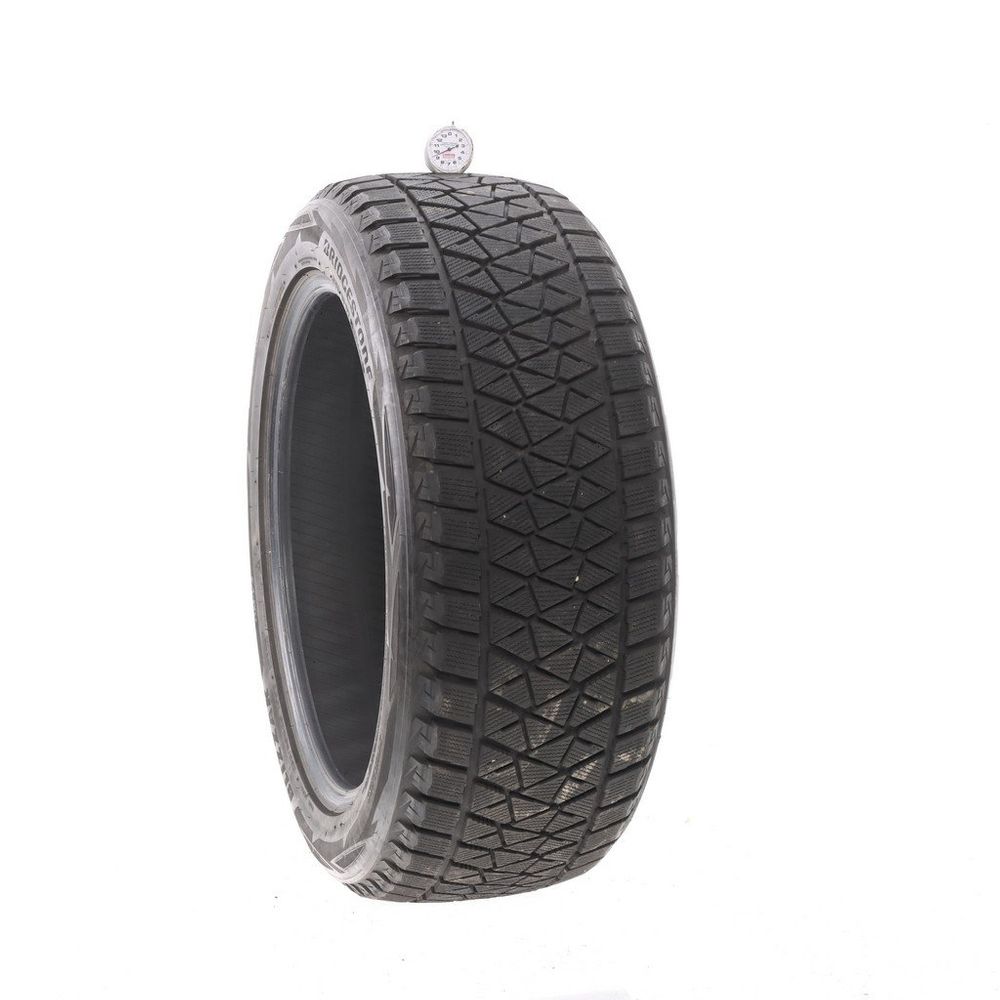 Set of (2) Used 255/50R20 Bridgestone Blizzak DM-V2 109T - 9.5-10.5/32 - Image 1