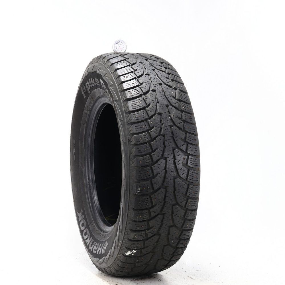 Set of (2) Used 265/70R17 Hankook iPike RW11 Studded 115T - 6.5-7/32 - Image 4