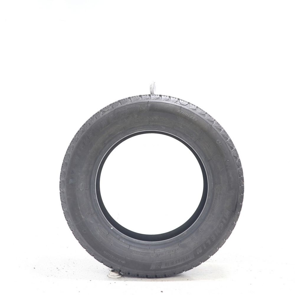 Set of (2) Used 195/65R15 Michelin X-Ice Snow 95T - 8.5-9/32 - Image 3