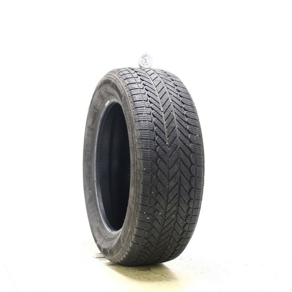 Set of (2) Used 225/55R17 Bridgestone WeatherPeak 97V - 5.5-7/32 - Image 1