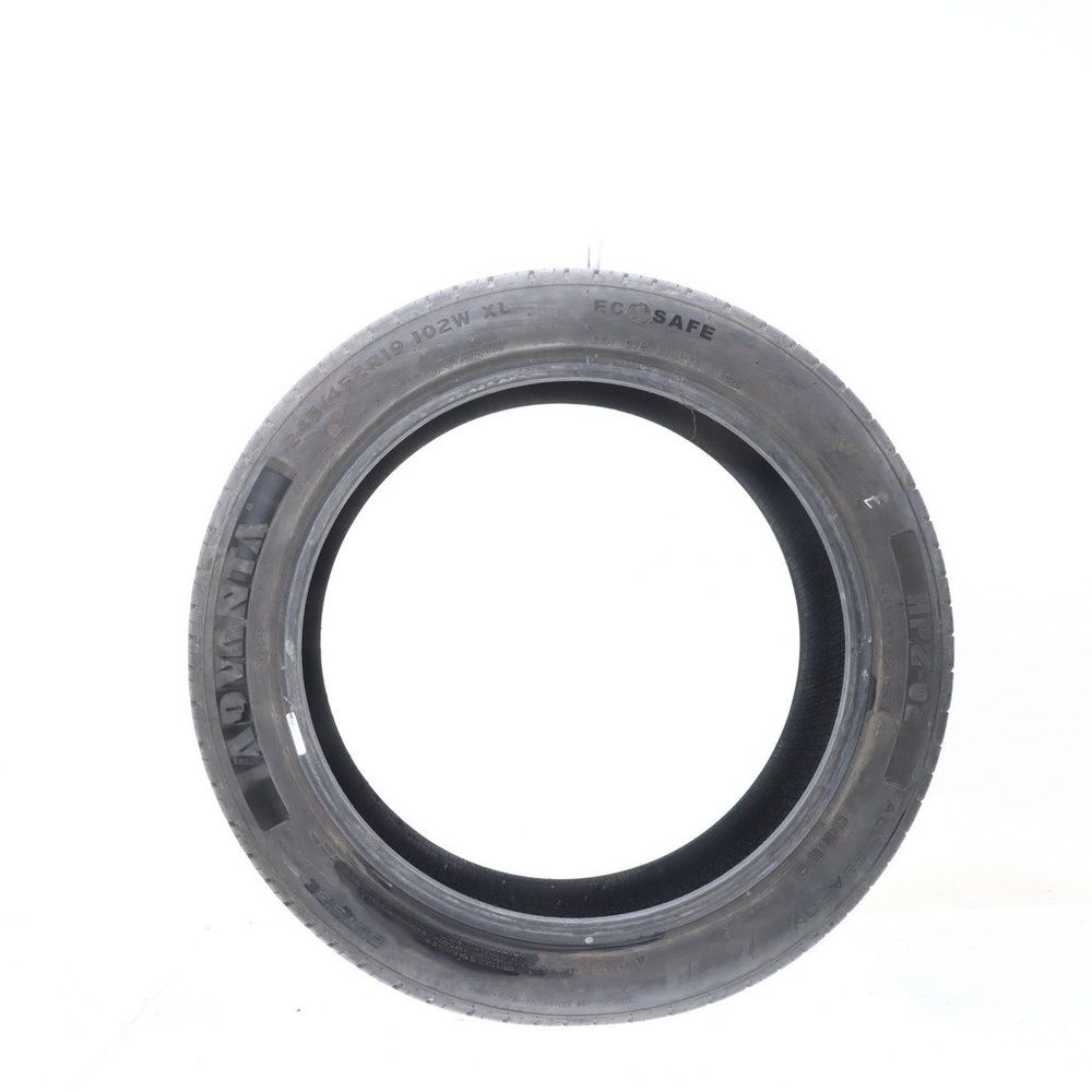 Set of (2) Used 245/45ZR19 Advanta HP Z-02 102W - 8-9/32 - Image 3