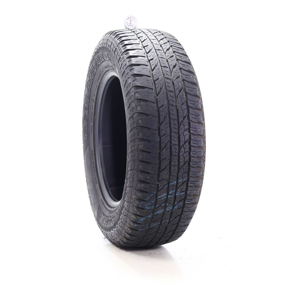 Set of (4) Used 255/70R18 Yokohama Geolandar A/T G015 113H - 6-7/32 - Image 4