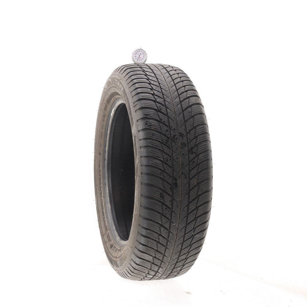 Set of (2) Used 225/60R18 Bridgestone Blizzak LM-001 RFT 104H - 7.5-8.5/32 - Image 1