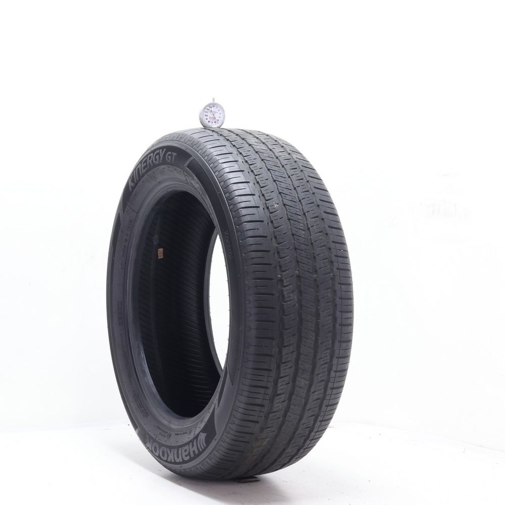 Set of (2) Used 225/55R17 Hankook Kinergy GT H436 95H - 5.5-6.5/32 - Image 1