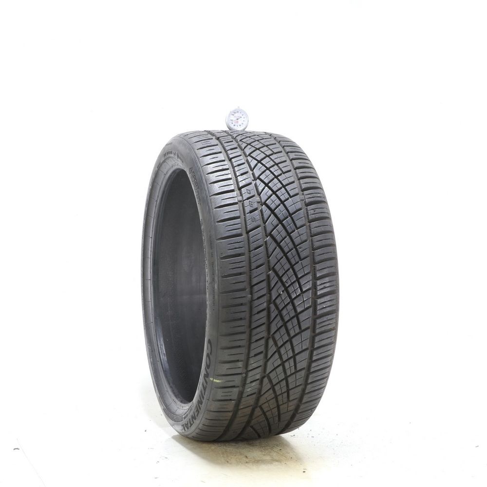 Set of (2) Used 255/35ZR20 Continental ExtremeContact DWS06 Plus 97Y - 9.5/32 - Image 1
