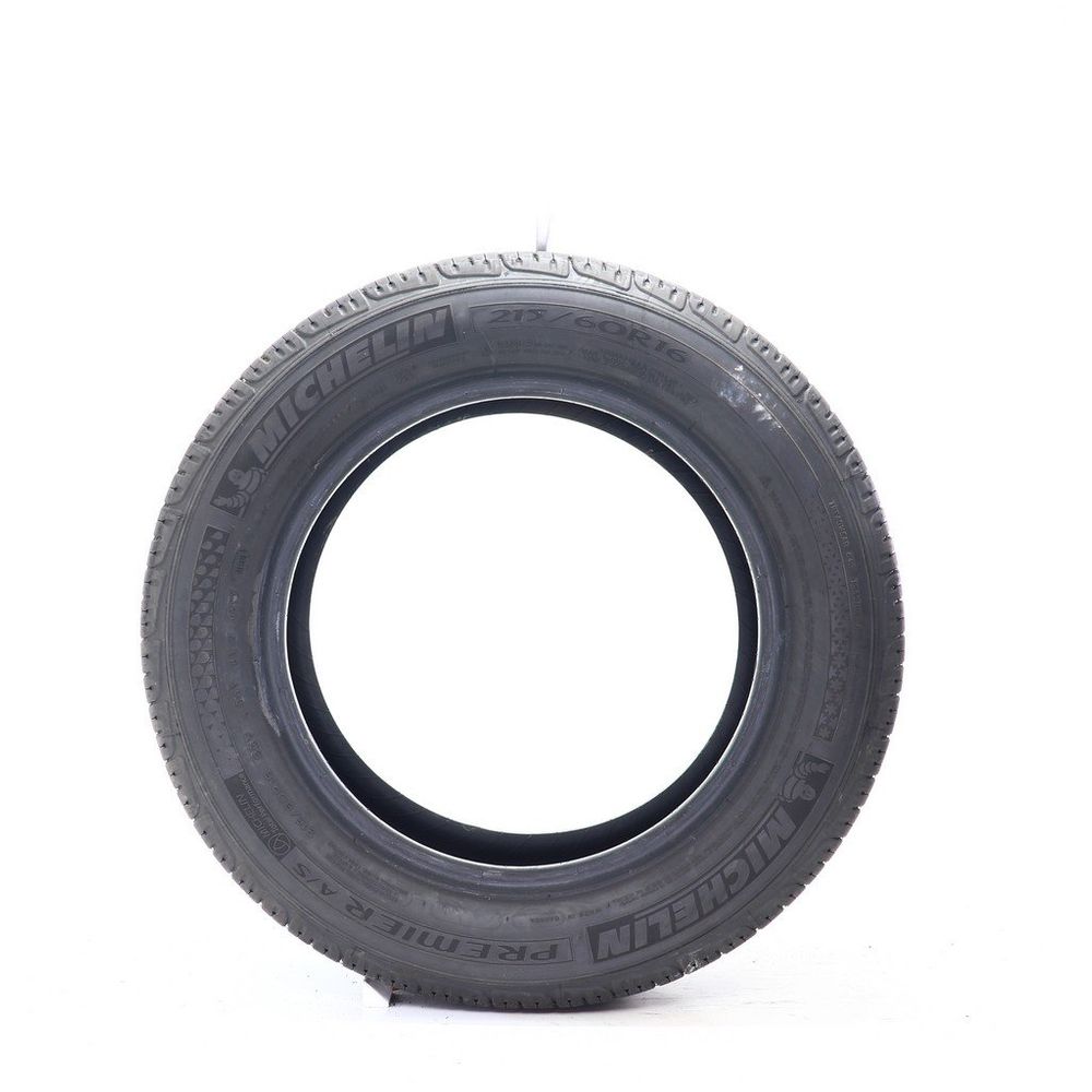 Set of (2) Used 215/60R16 Michelin Premier A/S 95V - 8/32 - Image 3