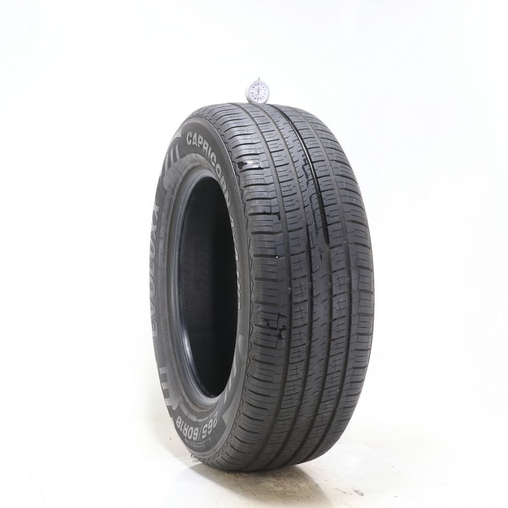 Used 265/60R18 Evoluxx Capricorn 4X4 HP 110H - 7/32 - Image 1