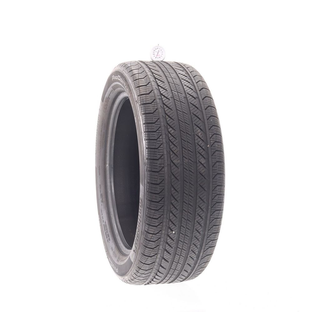 Set of (2) Used 235/50R19 Continental ProContact GX SSR MOE 99H - 6-7.5/32 - Image 4