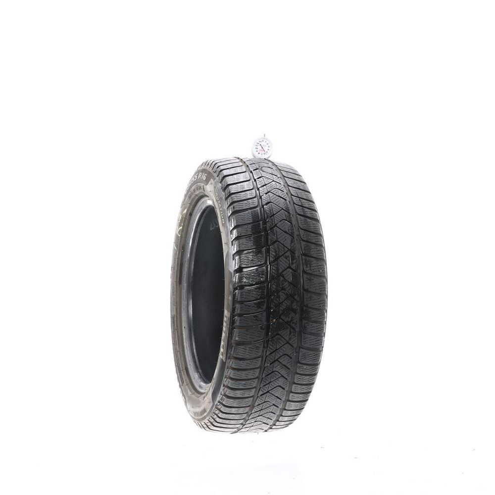 Used 205/55R16 Pirelli Winter Sottozero 3 Run Flat 91H - 5.5/32 - Image 1